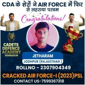 best Airforce Coaching in dehradun