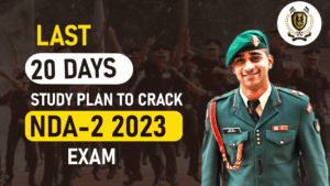 20-Day Study Plan to Crack NDA 2 2023 Exam