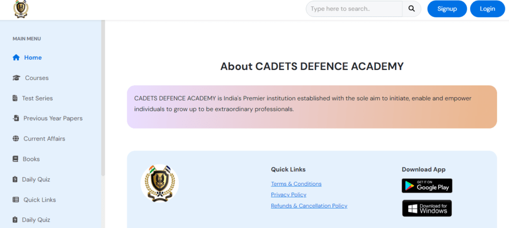 Cadets Defence Academy 2 1.docx