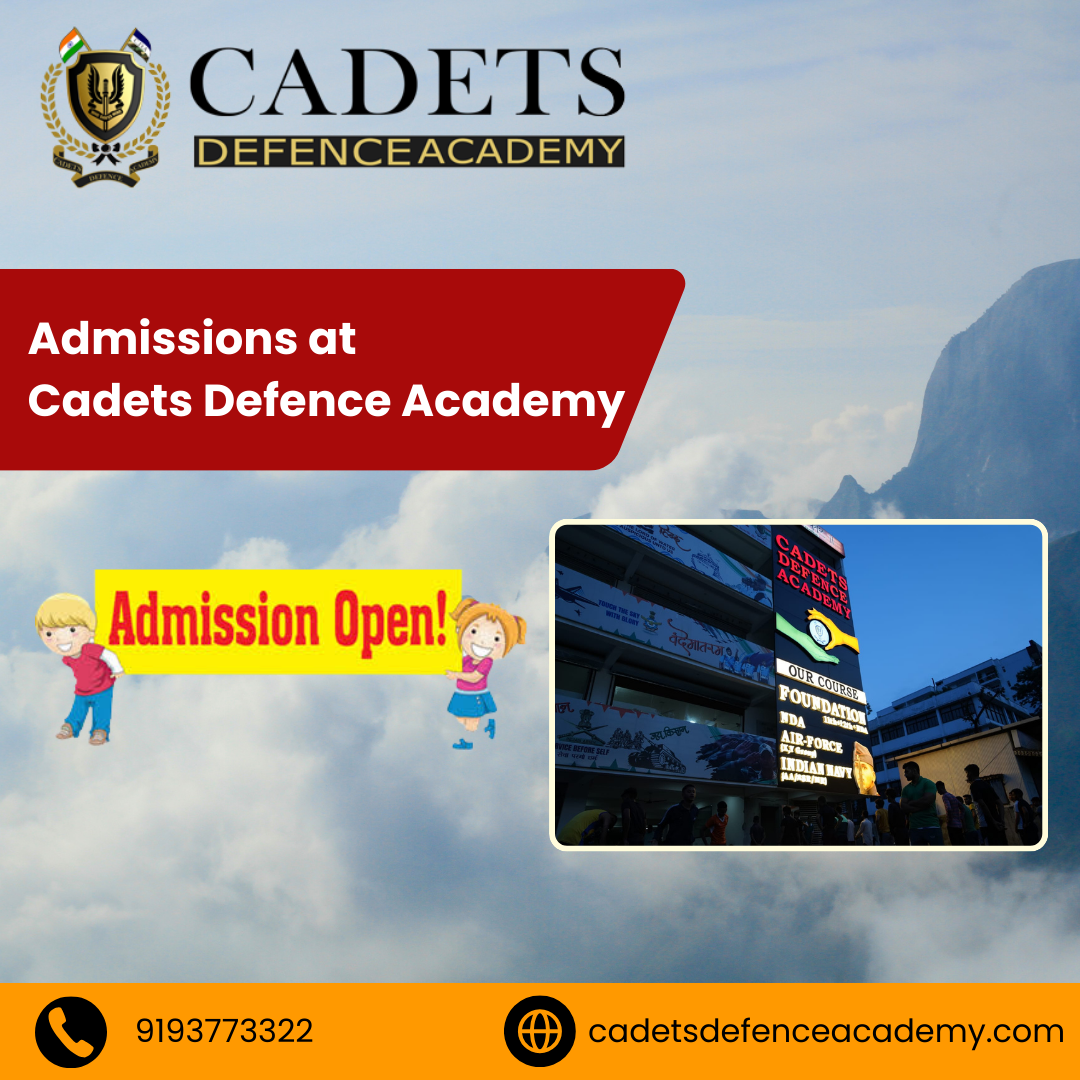 Admissions at Cadets Defence Academy
