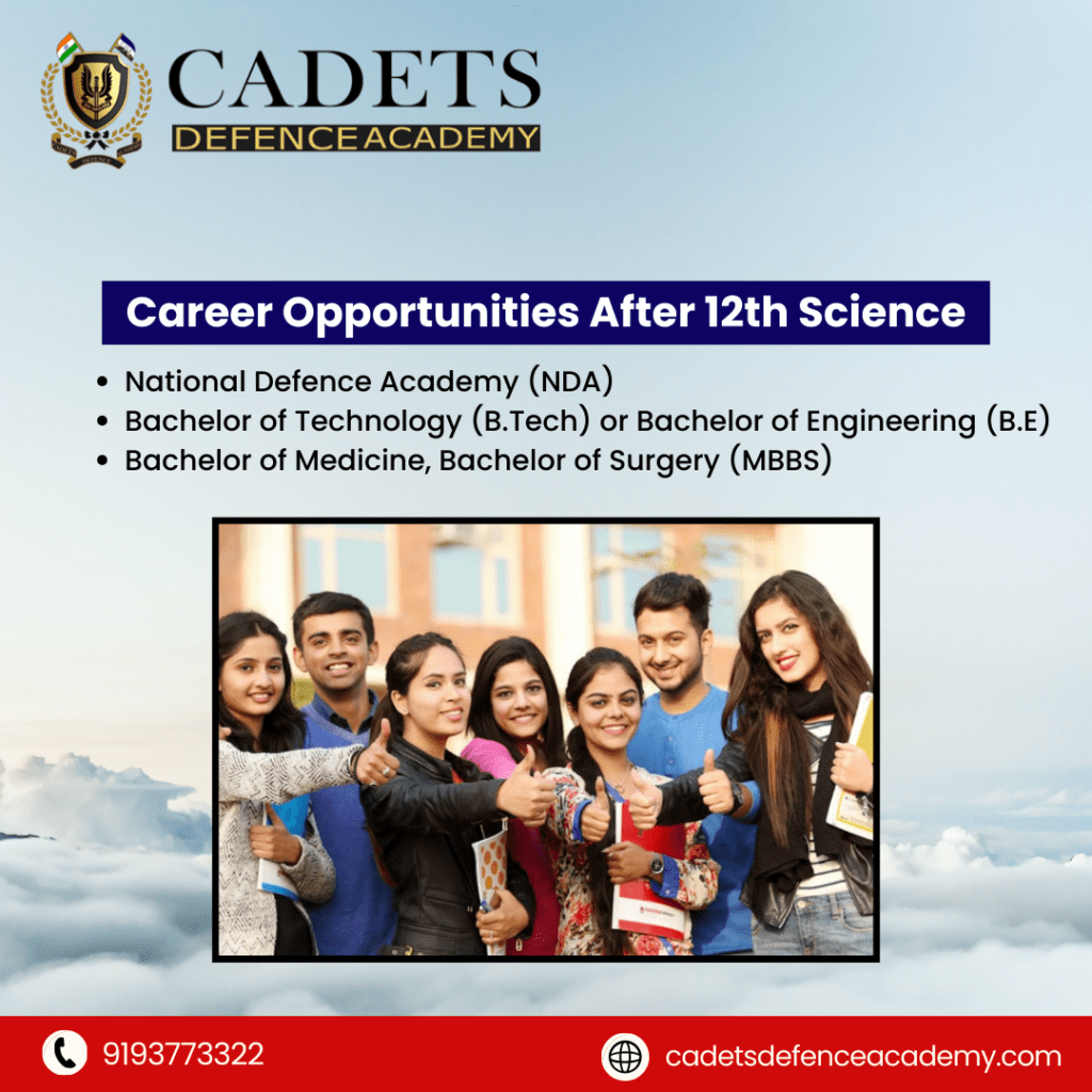 Career opportunities after 12th science