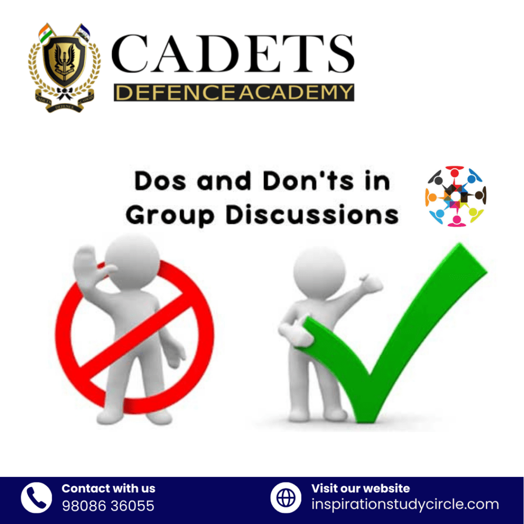 Do’s and don’t of group discussion