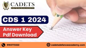 CDS 1 2024 Answer key