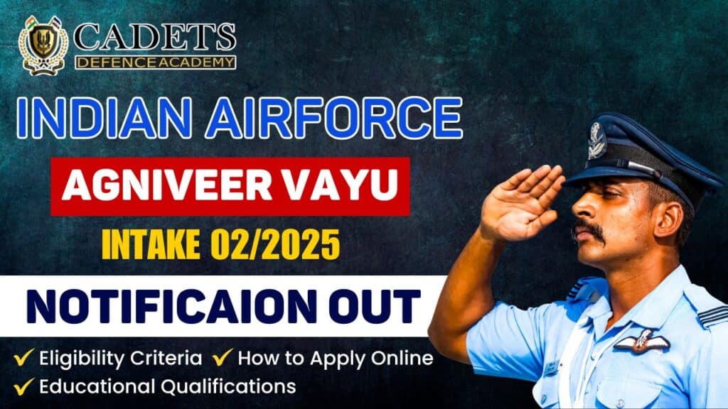 Indian Airforce AGNIVEER VAYU Recruitment 2024