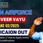 Indian Airforce AGNIVEER VAYU Recruitment 2024, Eligibility Criteria, Education and How to Apply Online