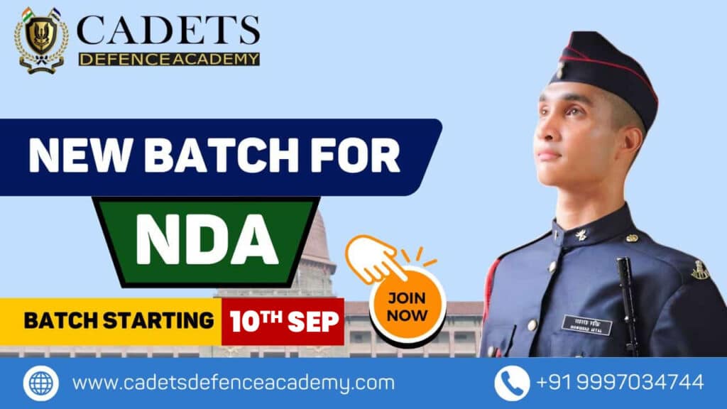 New NDA Batch Starting from 10th September