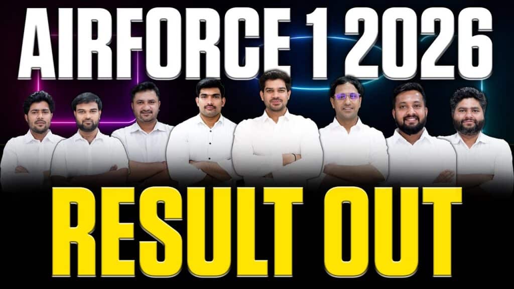 Airforce Agniveer Vayu 01/2026 Result Out