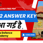 NDA 2 2025 Answer Key Download Free PDF – Cadets Defence Academy