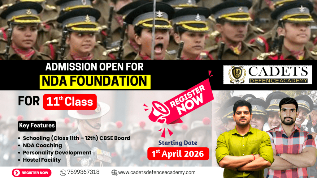 NDA Foundation Course In Dehradun