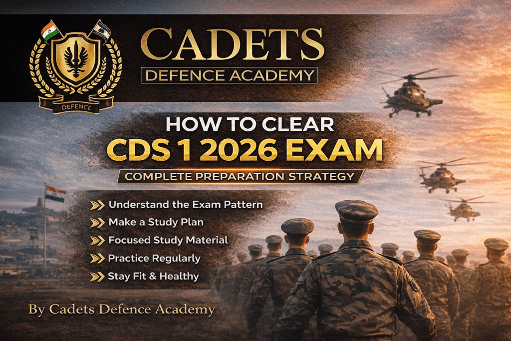 How to Clear CDS 1 2026 Exam