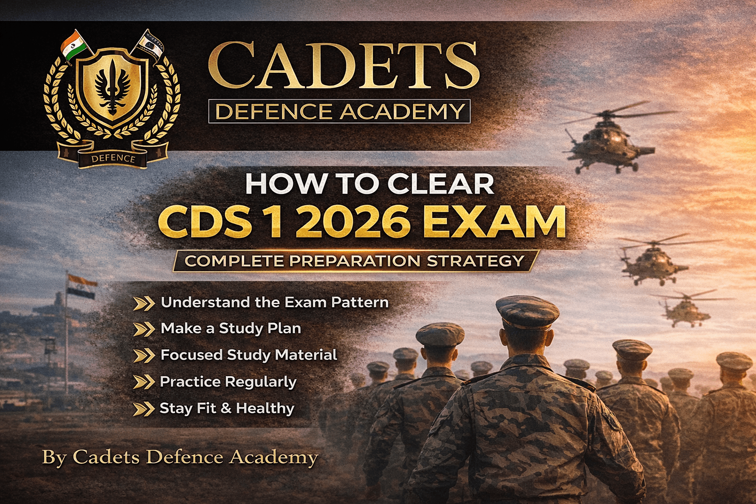 How to Clear CDS 1 2026 Exam