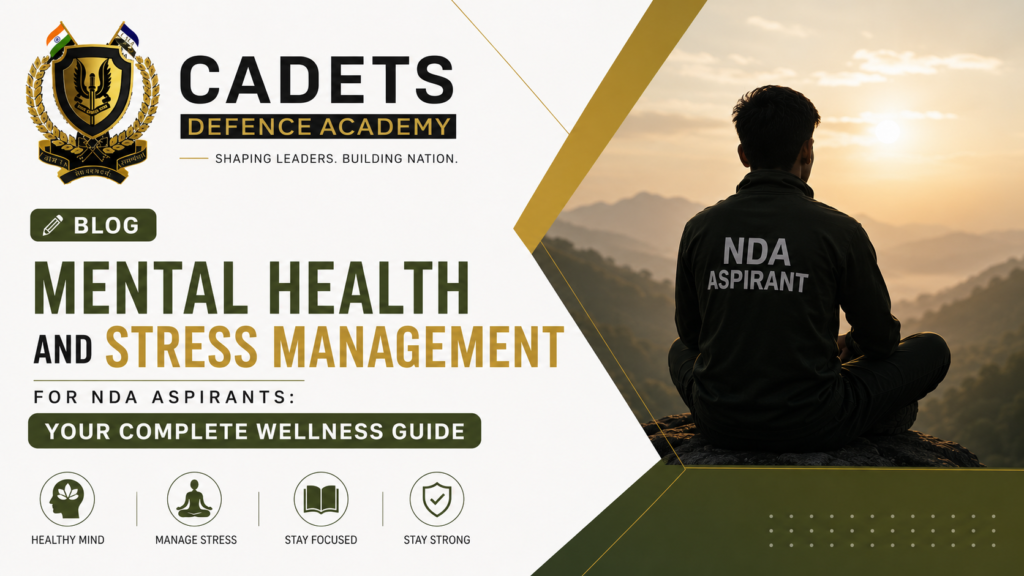 Mental Health and Stress Management for NDA Aspirants