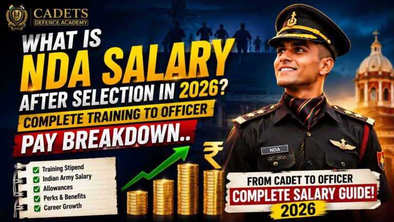 What is NDA Salary After Selection in 2026? Complete Training to Officer Pay Breakdown