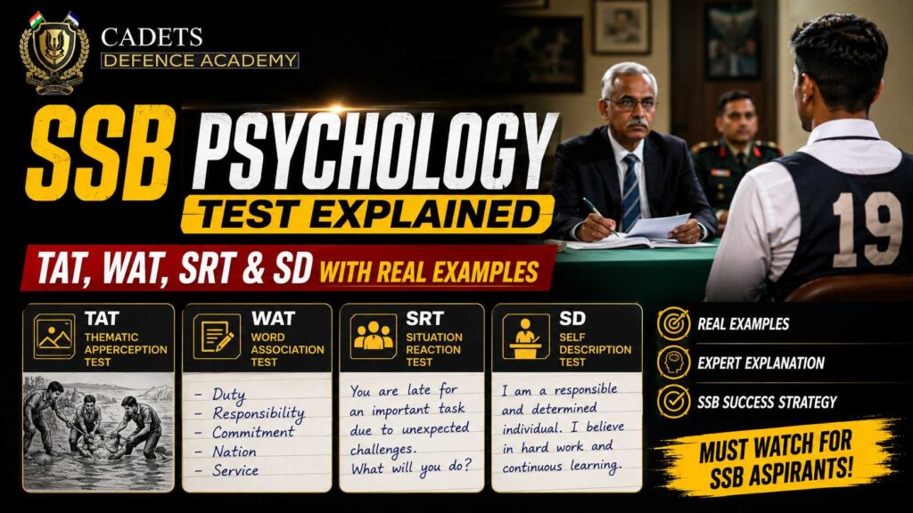 SSB Psychology Test Explained