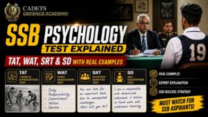 SSB Psychology Test Explained: TAT, WAT, SRT & SD with Real Examples