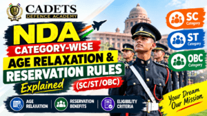 NDA Category-Wise Age Relaxation & Reservation Rules Explained (SC/ST/OBC)